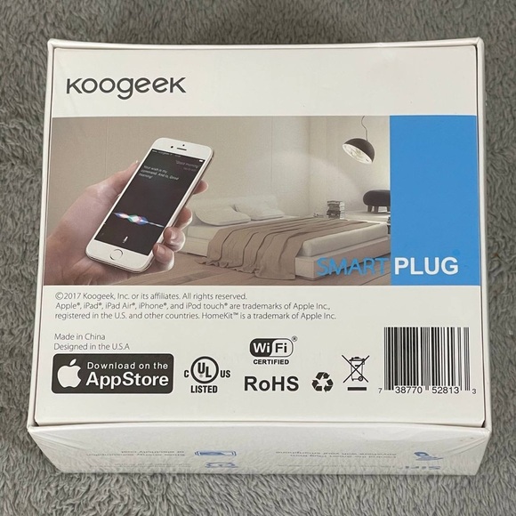 Koogeek Smart Plug P1 Apple WiFi Outlet - Picture 2 of 3